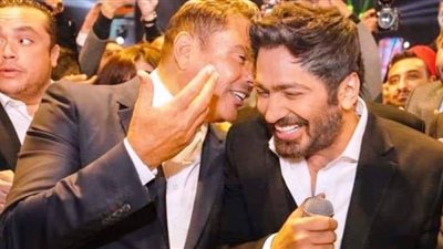 لقاء العمالقة.. تامر حسني وعمرو دياب في دويتو غنائي لأول مرة (شاهد)