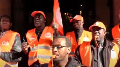 النقابات العمالية على خط النار مع الحكومة الفرنسية.. شاهد