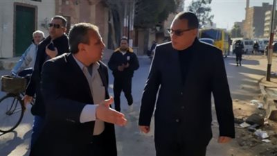 محافظ الشرقية يتفقد موقع إنشاء كوبري علوي الحسينية