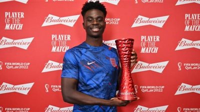 مونديال 2022.. ساكا أفضل لاعب بمباراة إنجلترا وإيران