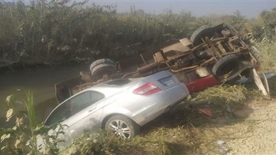 تصادم أتوبيس بسيارة ملاكي بالشرقية يتسبب في إصابة 17 شخصًا