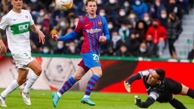 موعد مباراة برشلونة وإلتشي في الدوري الإسباني والقنوات الناقلة