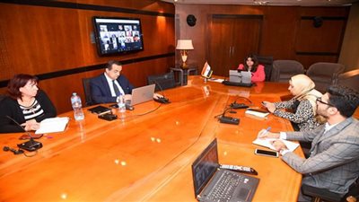 أبناء الجالية المصرية في فرنسا يناقشون أوضاعهم مع وزيرة الهجرة عبر زووم