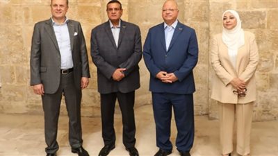 وزيرا السياحة والتنمية المحلية ومحافظ القاهرة يفتتحون زاوية حسن الرومي