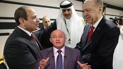 سيد علي يصف مصافحة السيسي لأردوغان بالنُبل الرئاسي.. فيديو