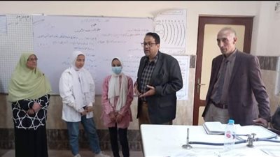 وكيل تعليم الغربية يتابع سير الدراسة بإدارة فطور