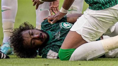 تفاصيل إصابة ياسر الشهراني نجم السعودية