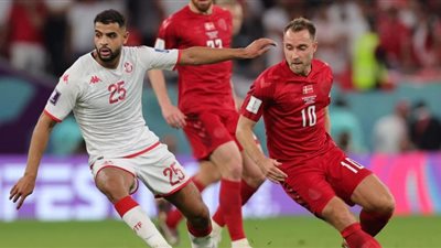 مدافع تونس: لم أتوقع دعم الجماهير العربية أمام الدنمارك