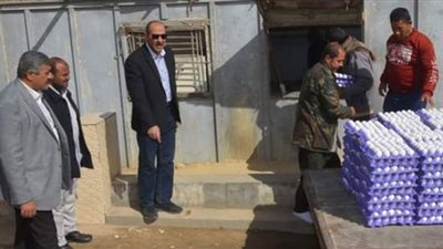سكرتير بنى سويف يتفقد سير منظومة العمل بمصنع الأعلاف شرق النيل