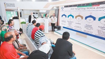 جامعة مصر للمعلوماتية تقدم 14 حلًا لمواجهة تغيرات المناخ