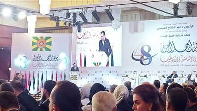 رئيس مؤتمر العمل العربي يتوجه بالشكر لمصر والرئيس السيسي.. صور