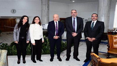رئيس مصر للطيران يستقبل نائب رئيس الاتحاد الدولي للنقل الجوي لإفريقيا والشرق الأوسط