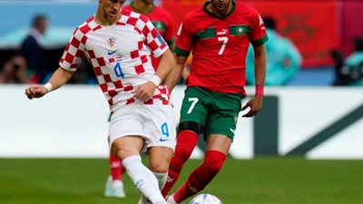 شوط أول سلبي بين المغرب وكرواتيا