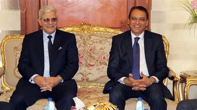 وزير الدولة لشؤون المجالس يهنئ المستشار عدلي جاد بالمنصب الجديد