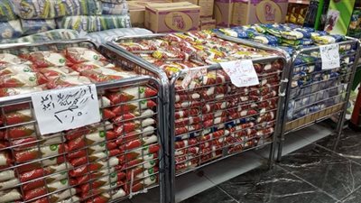 تخفض سعر الأرز الحر إلى ١٤.٧٥وطرح اللحوم البلدية بسعر ١٤٥ جنيها
