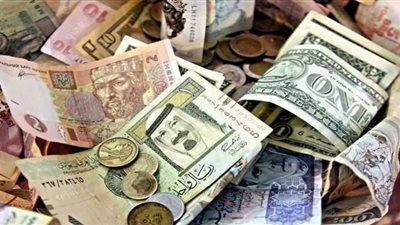 أسعار العملات اليوم الإثنين