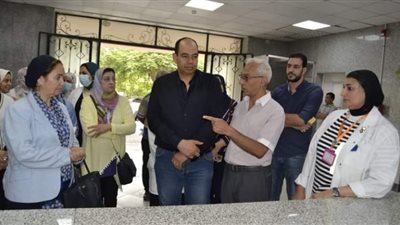 وكيل مديرية الصحة تتفقد مستشفيات الاسكندرية