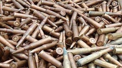 التحفظ على 654 طلقة ضبطت في حملات على تجار الأسلحة والذخيرة
