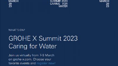 قمة GROHE X Summit 2023 ترفع شعار 