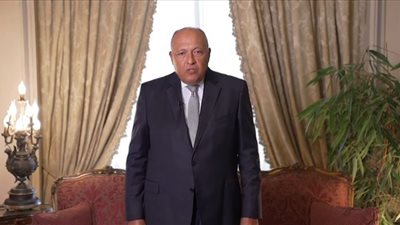 وزير الخارجية يناشد الدول بالتحرك العاجل لمواجهة تغير المناخ