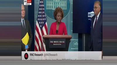 متحدثة البيت الأبيض تحرج الصحفيين وتخرج عن طورها (شاهد)