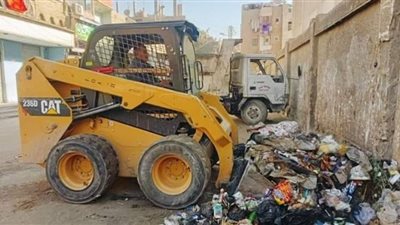 حملات نظافة موسعة بشوارع مدينة دشنا بقنا