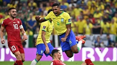 البرازيل وصربيا.. التعادل يسيطر على الشوط الأول