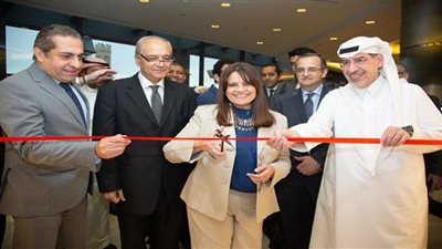 وزيرة الهجرة تفتتح معرض 