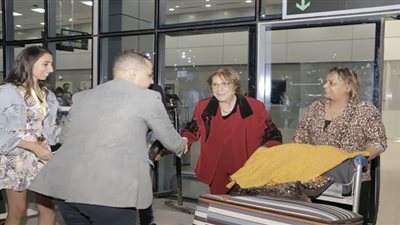 وصول سميحة أيوب ورياض الخولي ومصطفى شعبان لحضور فعاليات دورة المهرجان السابعة