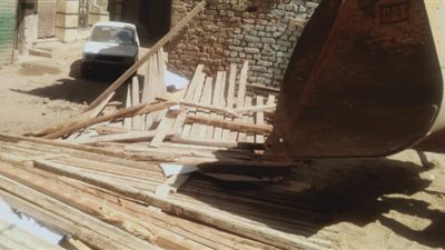 حي المطرية يشن حملة لرفع الإشغالات بنطاق الحي
