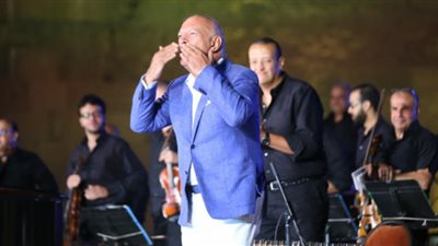 عمر خيرت في حفل موسيقي بمدينة الشيخ زايد