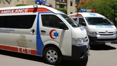 إصابة 4 أشخاص فى حادث تصادم بالمنيا