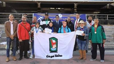 محافظ سوهاج يهنئ ذوي الهمم الحاصلين على 9 ميداليات في بطولة الجمهورية لألعاب القوى