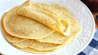 طريقة عمل عجين الكريب بدون بيض .. سهلة واقتصادية