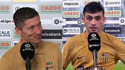 بيدري: ليفاندوفسكي مُذهل مع برشلونة.. وهدفي التأهل إلى أمم أوروبا