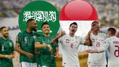 السعودية تتأخر أمام بولندا في شوط أول مثير