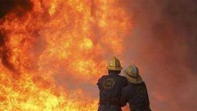حريق يلتهم منقولات منزل وحوشين بدار السلام