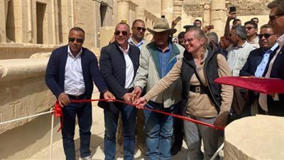 افتتاح حجرتين جديدتين بمعبد حتشبسوت بالدير البحري.. صور
