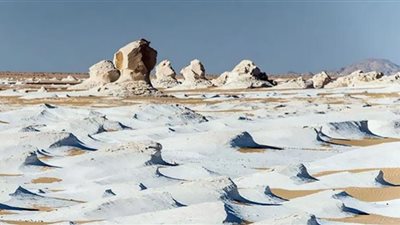 الرمال البيضاء كنز مصر المدفون.. ذهب الصحراء