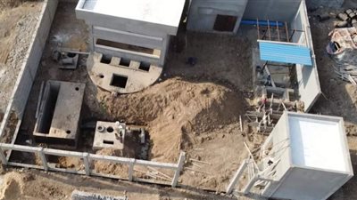 مياه الشرقية: 88% نسبة التنفيذ في مشروع رافع صرف صحى كفر المدينة