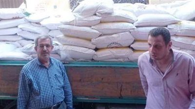 ضبط 3 طن تقاوى قمح مجهولة المصدر بكفر صقر