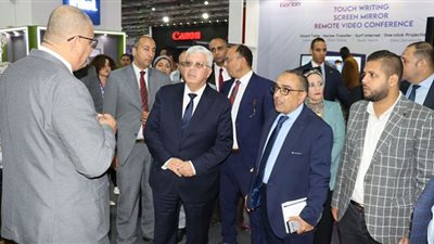 افتتاح المعرض الدولي للتكنولوجيا في الشرق الأوسط وأفريقيا (صور)