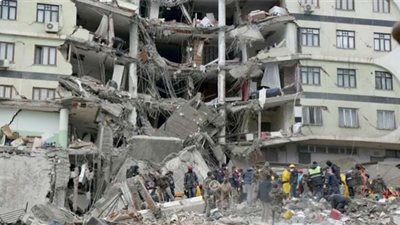 الحصيلة الرسمية لضحايا ومصابي زلزال تركيا وسوريا