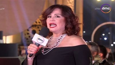 إلهام شاهين سعيدة بمهرجان القاهرة للدراما.. المسلسلات المصرية رائدة المنطقة