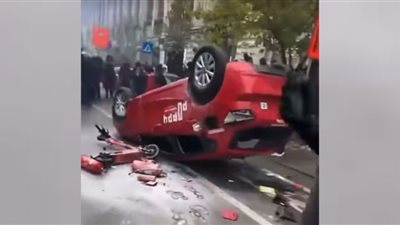 أحداث شغب في بلجيكا بعد الخسارة من المغرب بكأس العالم (شاهد)