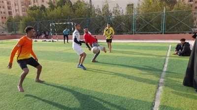 إنطلاق الدورة الرياضية لكرة القدم بمركز شباب الوقف