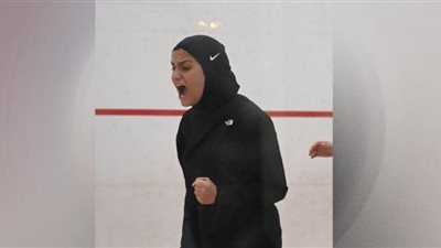 نور وجيه تخوض نصف نهائي بطولة منطقة القاهرة للإسكواش