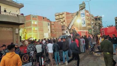 ارتفاع ضحايا عقار دمنهور إلى 5 قتلى