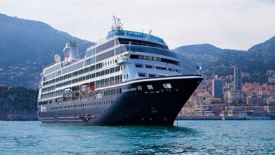 ميناء الإسكندرية يستقبل السفينة السياحية AZAMARA ONWARD