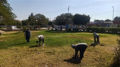 زراعة أشجار مثمرة بالإسماعيلية ضمن المبادرة الرئاسية ١٠٠ مليون شجرة